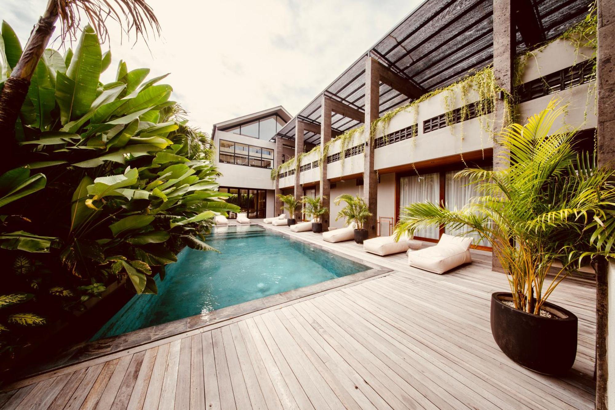 Thehub Pererenan Coworking, Pool And Rooftop ชังกู ภายนอก รูปภาพ